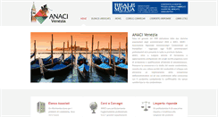 Desktop Screenshot of anacivenezia.it